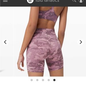 Lululemon Align Short *6"
Incognito Camo Pink Taupe Multi
